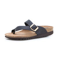 Inter-Bios 7119 Sandalia de dedo bio destalonada negro