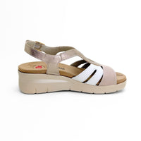 Treintas 4518 sandalia combinada con hebilla