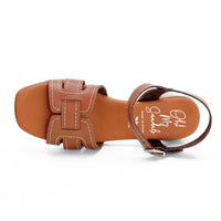 Oh my sandals 5903-2525 sandalia tacón cuero