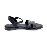 Oh my sandals 5841-2556 Sandalia negra con remaches