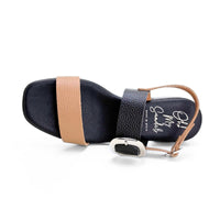 Oh my sandals 5894-2529 sandalia tacón negro