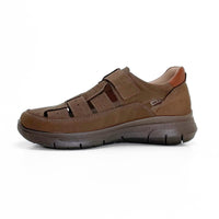 Luisetti 36111GS Sandalia cerrada nobuck café