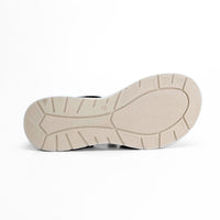Duendy 4020 Sandalia negra doble velcro