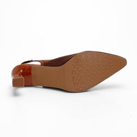 Miss Elastic 075061-65 Zapato marrón de tacón para mujer