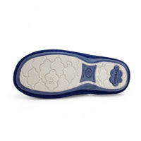 Biorelax 4027 Zapatilla de casa abierta azul