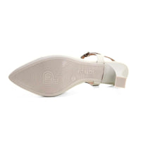 Pitillos 11193 zapato mujer hielo con tacón fino y pulsera