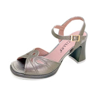 Pitillos 11225 sanalia mujer bronce con tacón ancho