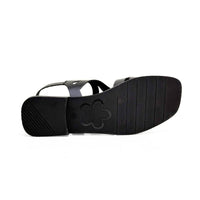 Porronet 3226 sandalia plana negra