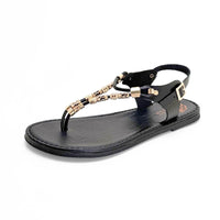 Porronet 3205 sandalia de dedo negra