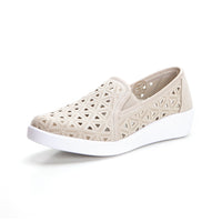 Cutillas 38465 Zapatilla casual calada platino