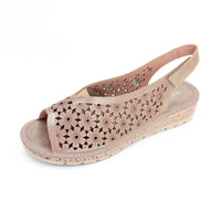 Doctor Cutillas 35414 sandalia calada taupe velcro