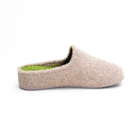 Garzón 12001.130 Zapatilla de ir por casa cerrada rizo arena