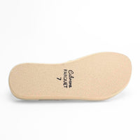 Cabrera 2490/26 Zapatilla de casa de dedo dorada