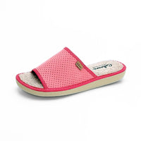 71783 - Cabrera 2427/26 Zapatilla de casa calada rosa
