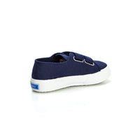 Zapatilla de Lona Infantil Vulladi 599-50 Marino con Dos Velcros