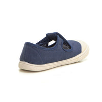 Zapatilla Lona Barefoot Infantil Vulladi 8197-558 Tejano