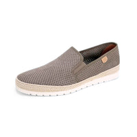 Mediterránea 02319600 Alpargata tipo mocasín taupe