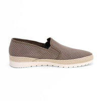 Mediterránea 02319600 Alpargata tipo mocasín taupe