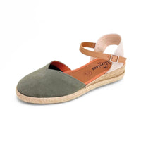 Mediterranea 72243 Alpargata kaki con correa