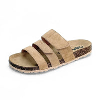 Nenic Fortuna pala beige de piel con velcros