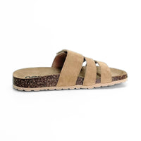 Nenic Fortuna pala beige de piel con velcros