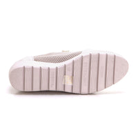 Treintas L4350 Zapatilla con cuña baja beige