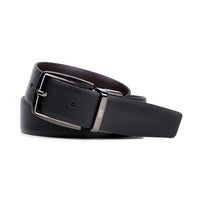 Bellido 460-32 Cinturón reversible de vestir negro / marrón