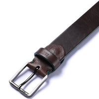 Bellido 650-35 Cinturón casual cuero con ribete verde