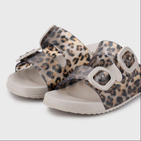 Igor Habana Leo Sandalia de agua bio taupe animal print