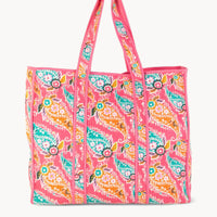 Kbas KB3432601 Bolso de playa algodón estampado
