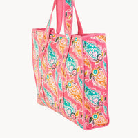 Kbas KB3432601 Bolso de playa algodón estampado