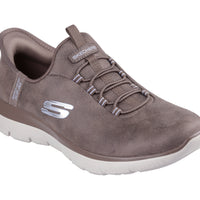 Skechers 150254 Deportivo Slip-Ins con elásticos marrón