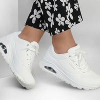 Skechers 73690 Deportivo cámara de aire blanco