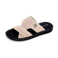 Garzón P746.114 Zapatilla de casa beige de rejilla