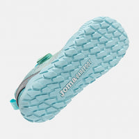 Joma Tundra Barefoot Zapatilla Trail niña velcro barefoot turquesa