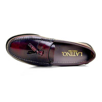 Zapaterías Juan Ramón 302 Mocasín castellano burdeos