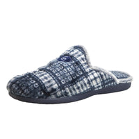 Garzón 6001.292 Zapatilla de casa cuadros marino hombre