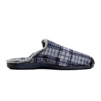 Zapatilla de casa Garzón 6001.292 cuadros marino