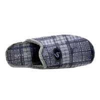 Zapatilla de casa Garzón 6001.292 cuadros marino