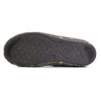 Zapatilla de casa Garzón 12000.580 gris con flores