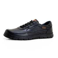 Zapato casual hombre Baerchi Flexline Leman 4192 negro