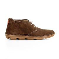 Botín safari hombre OnFoot 7040 nobuck marrón