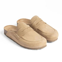Yokono Teide 001 Zueco piel beige mujer