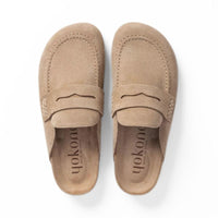 Yokono Teide 001 Zueco piel beige mujer