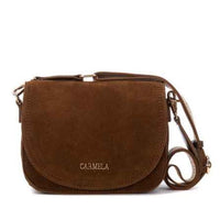 Carmela 186234 Bolso bandolera de serraje