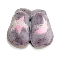 Zapatilla de casa Cabrera 2009 taupe "Good Night"
