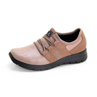 Zapato sport Fly Flot 27T18AX taupe con elásticos