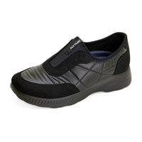 Zapato casual Fly Flot mujer negro con elástico central