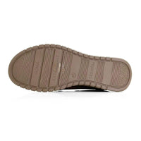 Zapato casual Treintas mujer marrón con animal print