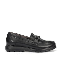 Fluchos Gladis F1794 Mocasín piel negro mujer